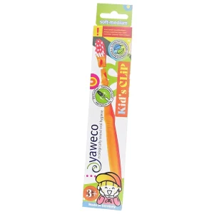 Brosse à dents enfant à tête interchangeable Orange SoftMedium