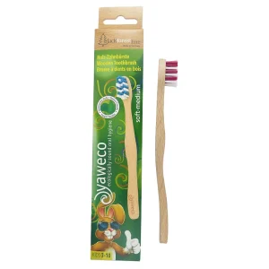 Brosse à dents enfants en bois SoftMedium Nylon